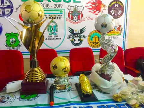 Premier League 2018/19 trophies Premier League 2018/19 trophies