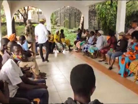 A cross section of affected property owners A cross section of affected property owners