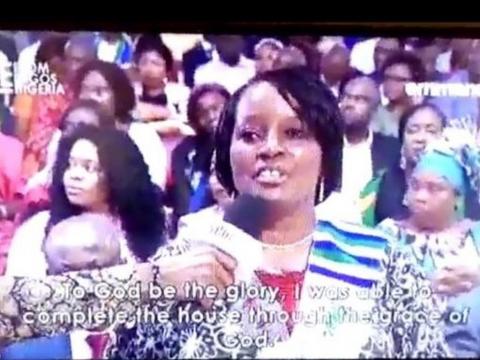 A screen grab image of the infamous church testimony A screen grab image of the infamous church testimony
