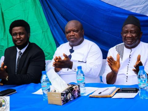 ACC leadership at the inauguration ceremony ACC leadership at the inauguration ceremony