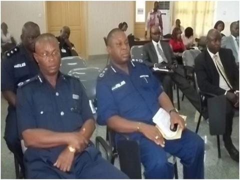 ASP Issa Kamara and DIG Richard Moigbeh ASP Issa Kamara and DIG Richard Moigbeh