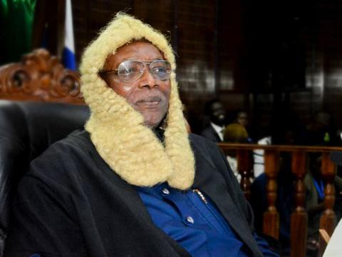 Dr Abass Bundu, Speaker of Parliament Dr Abass Bundu, Speaker of Parliament