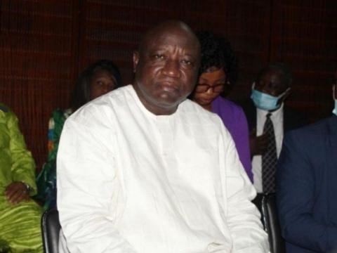 Abdulai Caulker, ONS chief Abdulai Caulker, ONS chief
