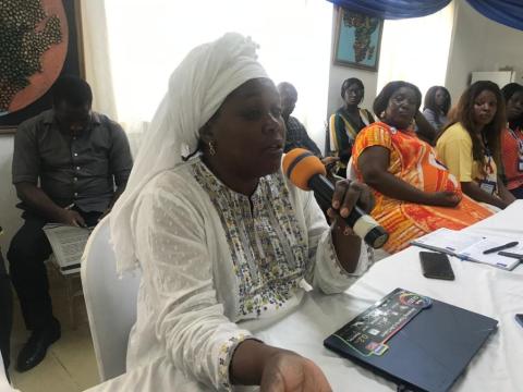 Aby Dia, a participant from Senegal Aby Dia, a participant from Senegal