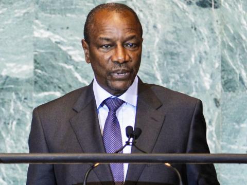 President Alpha Conde President Alpha Conde