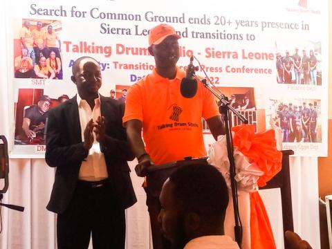 Alpha Kamara, TDS new boss Alpha Kamara, TDS new boss
