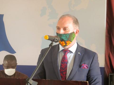 Tom Vens, EU Ambassador to Sierra Leone Tom Vens, EU Ambassador to Sierra Leone