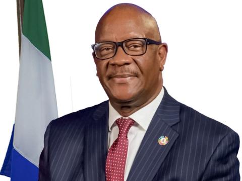 Dr Austin Demby, Minister of Health Dr Austin Demby, Minister of Health