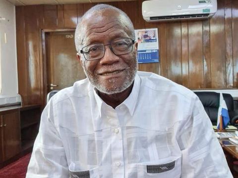 Prof Kefala Kallon, Bank Governor Prof Kefala Kallon, Bank Governor