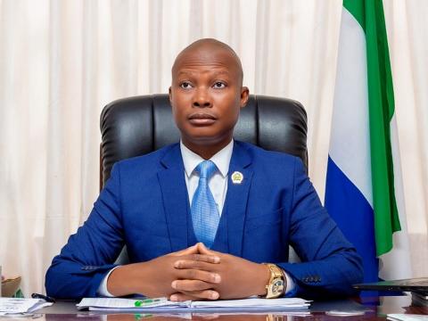 Dr Brima Baluwa Koroma, Executive Chairman of PRA Dr Brima Baluwa Koroma, Executive Chairman of Petroleum Regulatory Agency