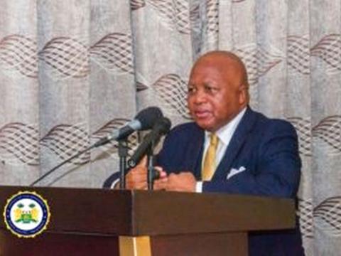 Dr. John Edward Tambi, Chairman of the Presidential Initiative on Infrastructure Dr. John Edward Tambi, Chairman of the Presidential Initiative on Infrastructure