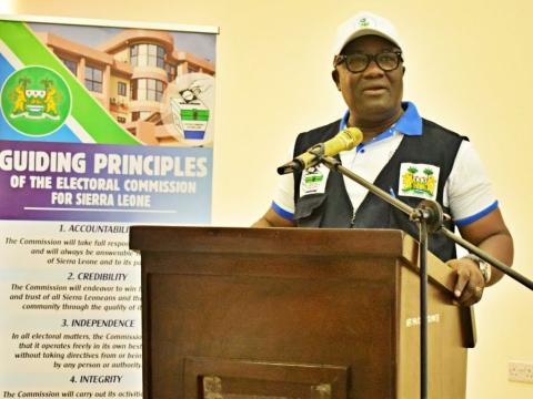 Mohamed Konneh, Chief Electoral Commissioner Mohamed Konneh, Chief Electoral Commissioner