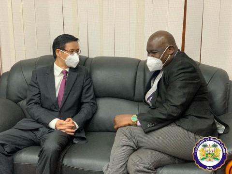 Chief Justice and the Chinese Ambassador