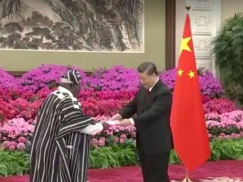 Chinese President welcomes Salone Ambassador Chinese President welcomes Salone Ambassador