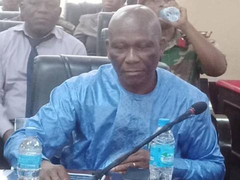 Col. (Rtd) Muana Brima Massaquoi, Deputy Defence Minister Col. (Rtd) Muana Brima Massaquoi, Deputy Defence Minister