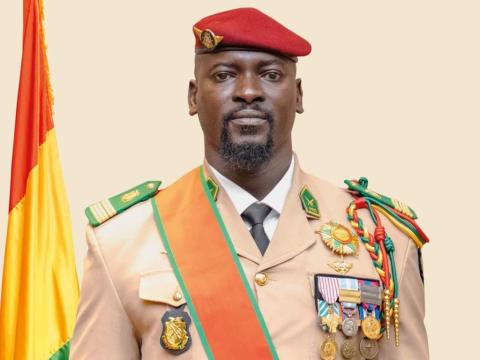 Col. Mamady Doumbouya, Guinea junta leader Col. Mamady Doumbouya, Guinea junta leader