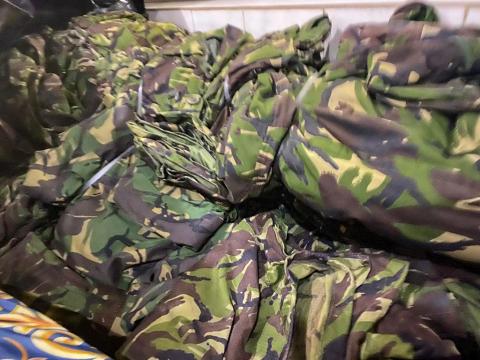 Some of the uniforms Some of the uniforms