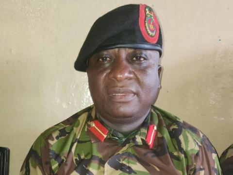 Lt. Col. Issa Bangura, Director of Public Relations and Information Ministry of Defence Lt. Col. Issa Bangura, Director of Public Relations and Information Ministry of Defence