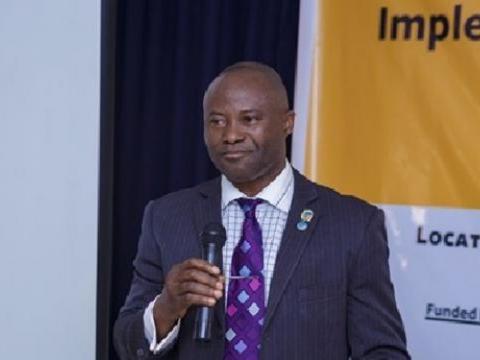 Dr Dennis Sandy, Lands Minister Dr Dennis Sandy, Lands Minister