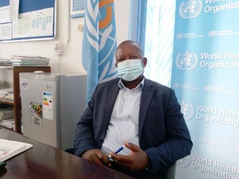 Dr Evans Liyosi, WHO Country Representative Dr Evans Liyosi, WHO Country Representative