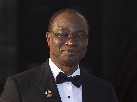 Dr Samoura Kamara, Sierra Leone foreign minister Dr Samoura Kamara, Sierra Leone foreign minister