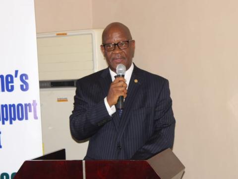 Dr Austin Demby, Minister of Health Dr Austin Demby, Minister of Health
