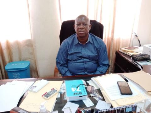 Dr. James P. Komeh, Acting Registrar of the Pharmacy Board of Sierra Leone Dr. James P. Komeh, Acting Registrar of the Pharmacy Board of Sierra Leone