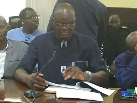 Dr. John Kaisam, Director General of the Sierra Leone Standards Bureau Dr. John Kaisam, Director General of the Sierra Leone Standards Bureau