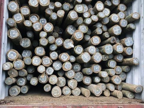 Electricity poles arrive in Bo and Kenema Electricity poles arrive in Bo and Kenema