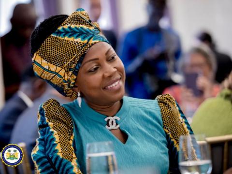 Sierra Leone's First Lady Fatima Bio at the UN Sierra Leone's First Lady Fatima Bio at the UN