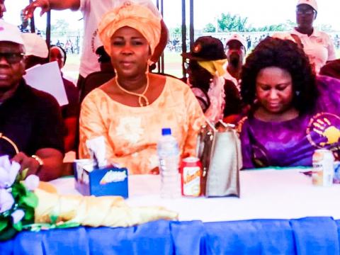 First Lady, Fatima Bio at the occasion First Lady, Fatima Bio at the occasion