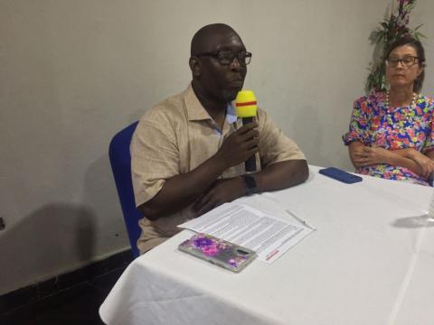 Foday Bassie Swarray, ED of ActionAid SL Foday Bassie Swarray, ED of ActionAid SL