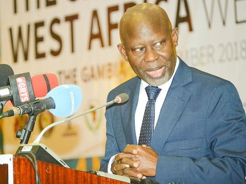 Gambian opposition leader, Ousainou Darboe Gambian opposition leader, Ousainou Darboe