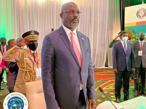 President George Weah President George Weah