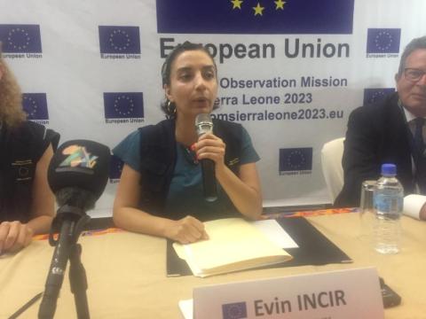 Evin Incir, Head of EU EOM Evin Incir, Head of EU EOM