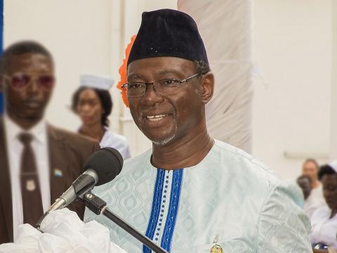 Prof Alpha Wurie, Minister of Higher Education Prof Alpha Wurie, Minister of Higher Education