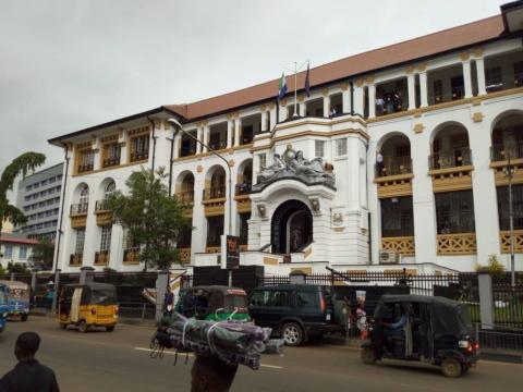 Law Courts Building in Freetown Law Courts Building in Freetown