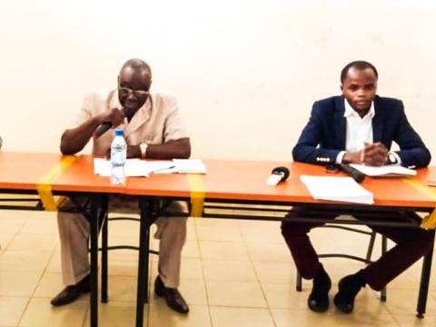 IPCB officials at the launch of the report IPCB officials at the launch of the report