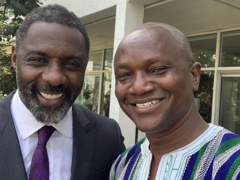 Idris Elba and Umaru Fofana Idris Elba and Umaru Fofana