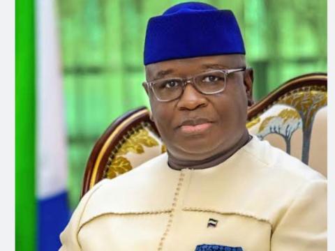 President Julius Maada Bio President Julius Maada Bio