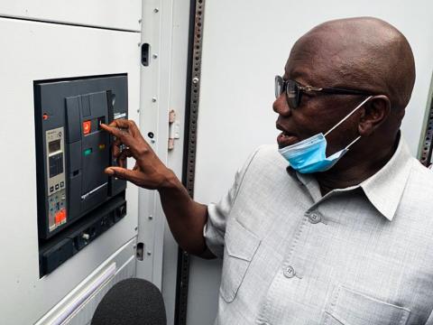 Kanja Sesay, Energy Minister Kanja Sesay, Energy Minister