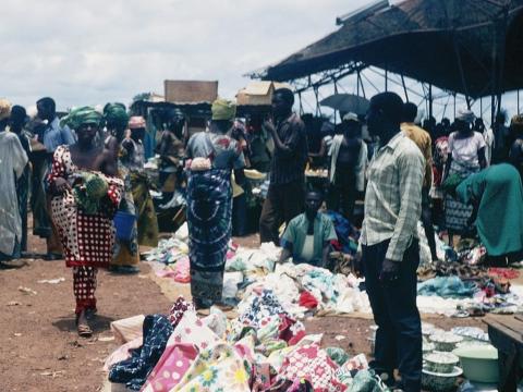 Koindu Market in the 1970s Koindu Market in the 1970s