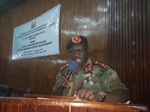 Lt Gen Brima Sesay, CDS Lt Gen Brima Sesay, CDS