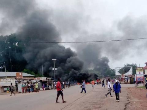 Violence in Lunsar Violence in Lunsar