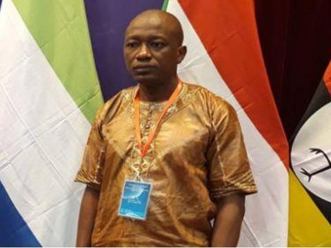 Luseni Kallon, deputy minister of youth affairs Luseni Kallon, deputy minister of youth affairs