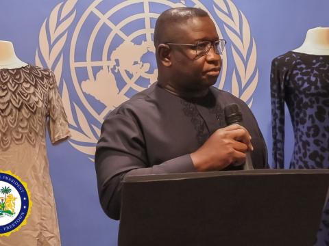 President Julius Maada Bio President Julius Maada Bio