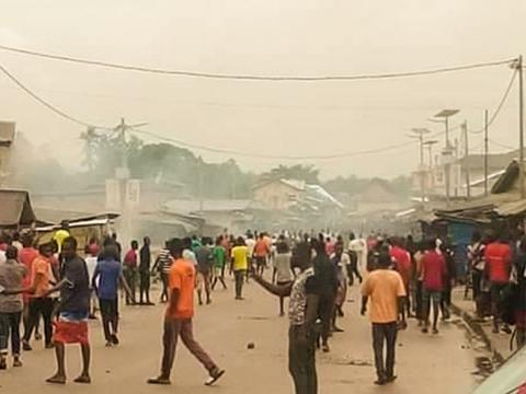 Makeni violence Makeni violence