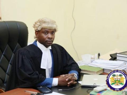 Magistrate Mark Ngegba Magistrate Mark Ngegba
