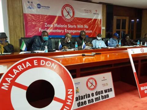Members of parliament at the Zere Malaria Start With Me engagement Members of parliament at the Zere Malaria Start With Me engagement