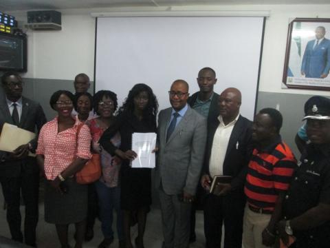 Members of the investigation pannel Members of the investigation pannel